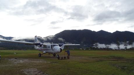 MAF Twin Otter P2-MFB at Telefomin, 2027