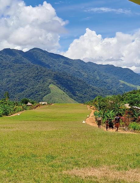 Mengau airstrip 