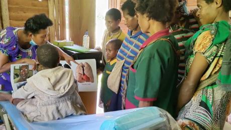 dental awareness during for a group of mums and children