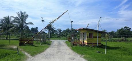 entrance Wewak prison