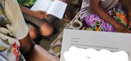 Wewak prison ministry - Pen-pal project