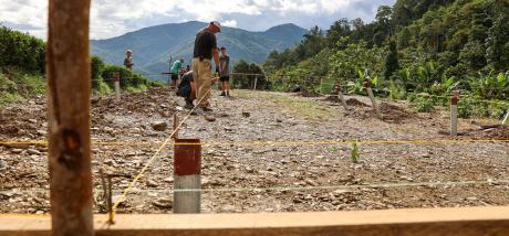 posts for new school buildings at Yifki