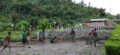 posts for new school buildings at Yifki