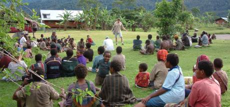 Yifki - JOnathan Kopf teaching the 10 commandments in 2005