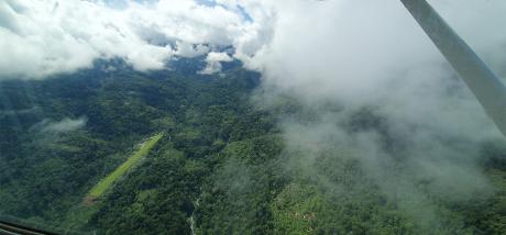 Yifki - airstrip from above