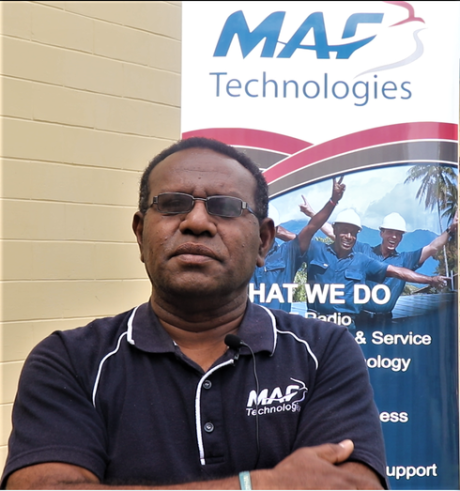 MAF Technologies General Manager, Bryan Mathews posing for a short  