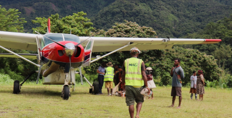 MAF Plane Offloading at Wanakipa