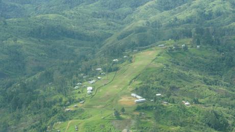 aerial view Sengapi