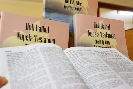 2-in-1 New Testament (English & Tok Pisin) King James Version