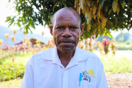 Patrick Dickson, Community Health Worker at Yambaitok.