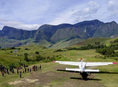 Flying seriously big fridges across razorback ridges | Papua New Guinea