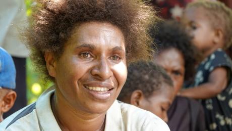 Misis Siwi, local women's spokesperson