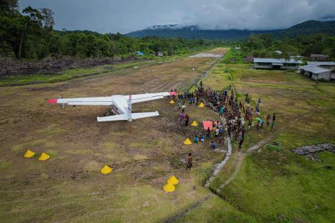 Fiyak re-opening drone shot